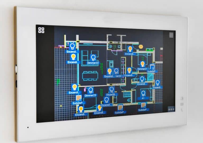 Lighting control setup.